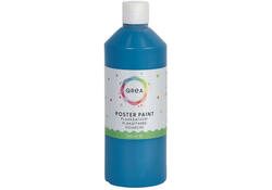 Plakkaatverf Qrea blauw 500ml