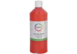 Plakkaatverf Qrea lichtrood 500ml