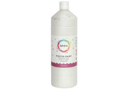 Plakkaatverf Qrea wit 1000ml
