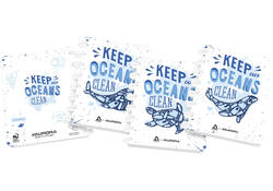 Schrift Adoc Ocean Waste Plastics A4 lijn 144 pagina's 90gr