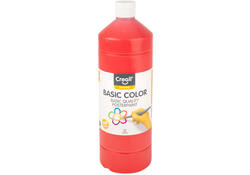 Plakkaatverf Creall basic lichtrood 1000ml
