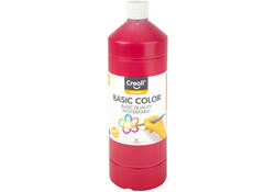 Plakkaatverf Creall basic donkerrood 1000ml