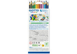 Potlood Giotto Stilnovo assorti 12 stuks