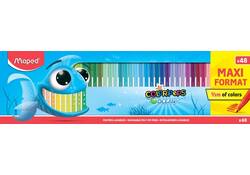 Kleurstift Maped Color'Peps Ocean doos à 48 kleuren