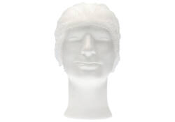 Haarnet CMT clip non-woven L 53cm PP wit