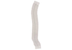 Haarnet CMT clip non-woven L 53cm PP wit