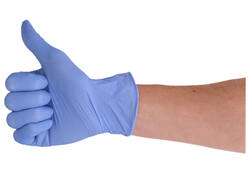 Handschoen CMT XL soft nitril violet