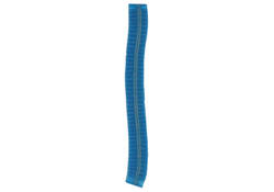 Haarnet CMT clip non-woven L 53cm met detectie strip PP blauw