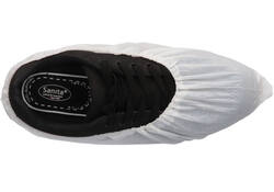 Schoenovertrek CMT 40mu geruwd maat 36-42 CPE wit