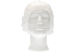 Haarnet CMT bouffant non-woven L 53cm PP wit