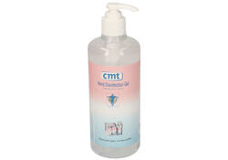 Handdesinfectie CMT pompflacon alcoholgel 500ml