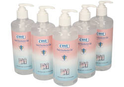 Handdesinfectie CMT pompflacon alcoholgel 500ml