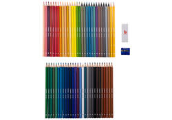 Teken- en kleurset Bruynzeel blik á 60 kleuren assorti