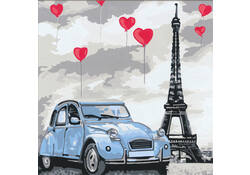 Schilderen op nummers CreArt Paris