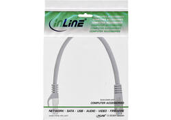 Kabel InLine Cat.5e SF UTP 1.5 meter grijs