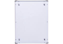 Binnenvitrine wand MAULextraslim whiteboard 1xA4 met slot