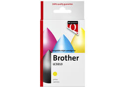Inktcartridge Quantore alternatief tbv Brother LC3213 geel