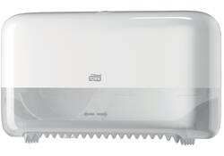 Dispenser Tork T7 voor hulsloos toiletpapier wit 558040