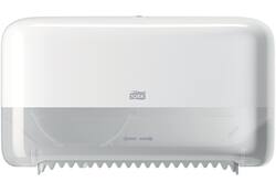 Dispenser Tork T7 voor hulsloos toiletpapier wit 558040