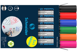 Viltstift Schneider Maxx 290 whiteboard rond 2-3mm assorti doos à 5+1 gratis