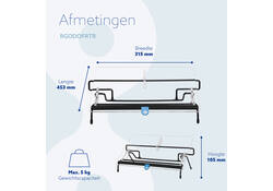 Documenthouder R-Go Flex Read Verstelbaar