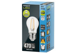 Ledlamp Integral E27 2700K warm wit 3.4W 470lumen
