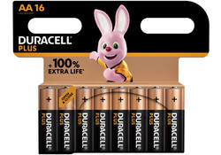 Batterij Duracell Plus 16xAA