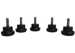 Bureaustoelglijders Topstar 10mm 5 stuks
