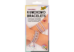 Armbandenset Folia kumihimo inclusief 2 discs 16-delig