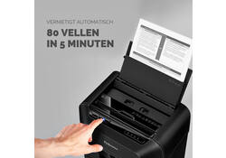 Papiervernietiger Fellowes Automax 80M snippers 4x12mm