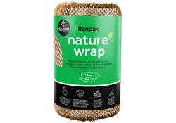 Inpakmateriaal Ranpak naturewrap luchtkussen 40cmx9m bruin