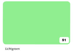 Fotokarton Folia 2-zijdig 50x70cm 300gr nr51 lichtgroen