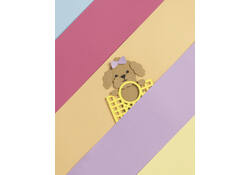 Fotokarton Folia 2-zijdig 50x70cm 300gr nr28 paars