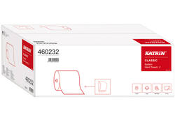 Handdoekrol Katrin 2-laags wit large 200mx209mm