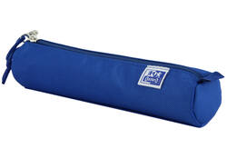 Pennenetui Oxford rond blauw