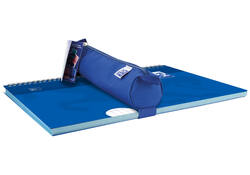 Pennenetui Oxford rond blauw