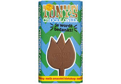Chocolade Tony's Chocolonely je wordt bedankt reep 180gr