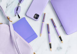 Rollerpen Waterman Hémisphère Colour Blocking purple GT fijn