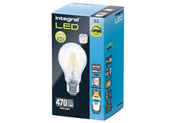 Ledlamp Integral E27 2700K warm wit 3.4W 470lumen