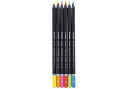 Kleurpotlood Bruynzeel 6 stuks neon kleuren