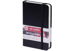 Schetsboek Talens Art Creation zwart 9x14cm 140gr 80vel
