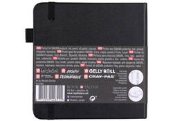 Schetsboek Sakura 80 zwarte vellen 140gr 120x120mm zwart