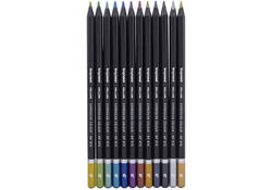 Kleurpotlood Bruynzeel 12 stuks metallic kleuren