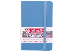 Schetsboek Talens Art Creation lichtblauw 9x14cm 140gr 80vel