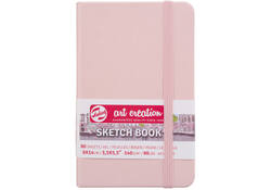 Schetsboek Talens Art Creation roze 9x14cm 140gr 80vel