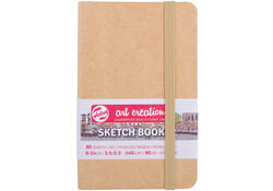 Schetsboek Talens Art Creation kraft 9x14cm 140gr 80vel