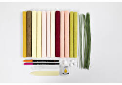 Crêpepapier Creativ Company DIY bouket