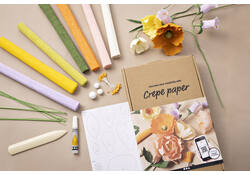 Crêpepapier Creativ Company DIY starterset bloemen
