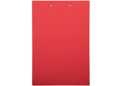 Klembord MAULbalance A4 staand versterkt 3mm karton rood