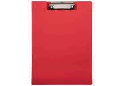 Klembordmap MAULbalance A4 versterkt karton rug 8mm rood